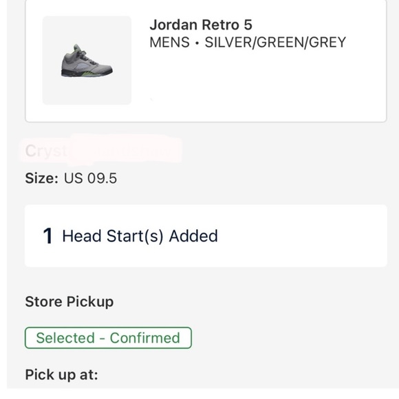 AUTHENTIC RARE  MENS JORDAN RETRO SILVER GREEN GREY SNEAKERS *NIB* SIZE 9.5 - Picture 4 of 17